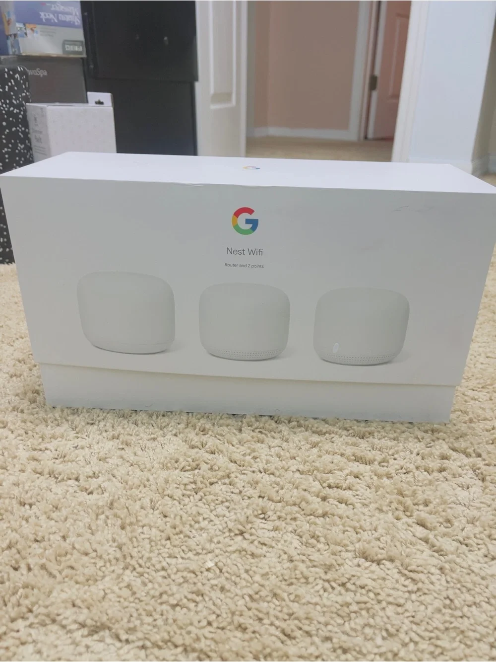 Google Nest Wifi Mesh System - White